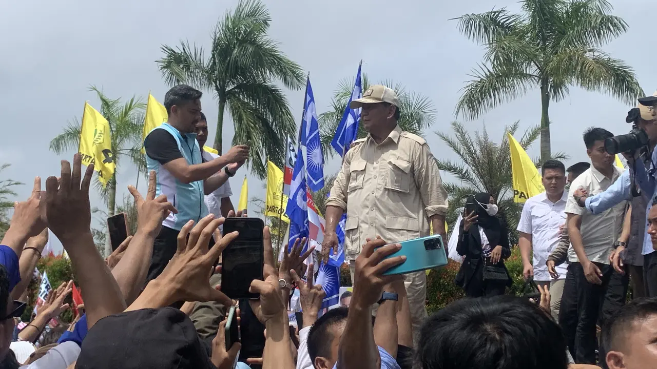 Calon Presiden nomor urut 02 Prabowo Subianto