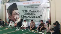Haul Gus Dur di Masjid Al Munawaroh Ciganjur, Jakarta Selatan. (Ahda Bayhaqi/Merdeka.com)