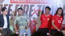 Garena, developer dan publisher game global terkemuka, resmi berkolaborasi dengan PT Garuda Sepak Bola Indonesia (GSI). (Liputan6.com/Herman Zakharia)