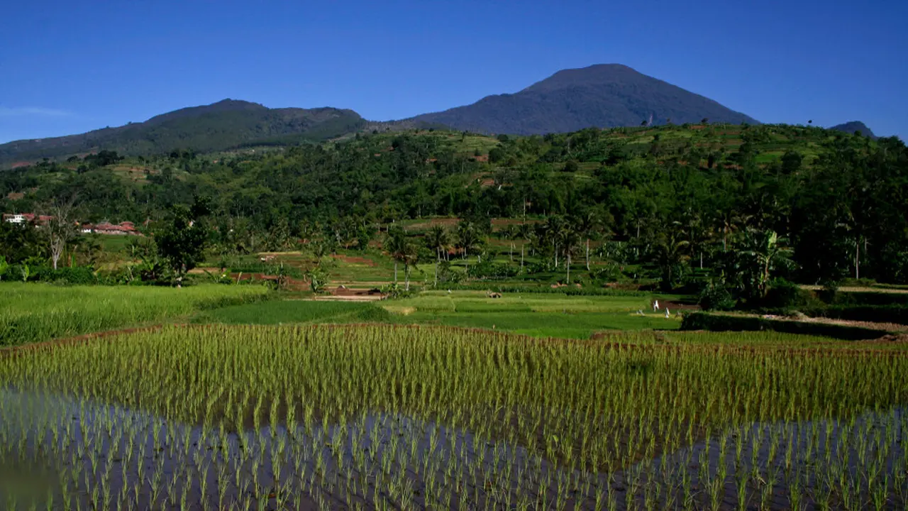 Gunung Ciremai.