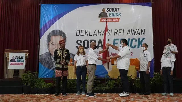 Sobat Erick dukung Erick Thohir maju di Pilpres 2024