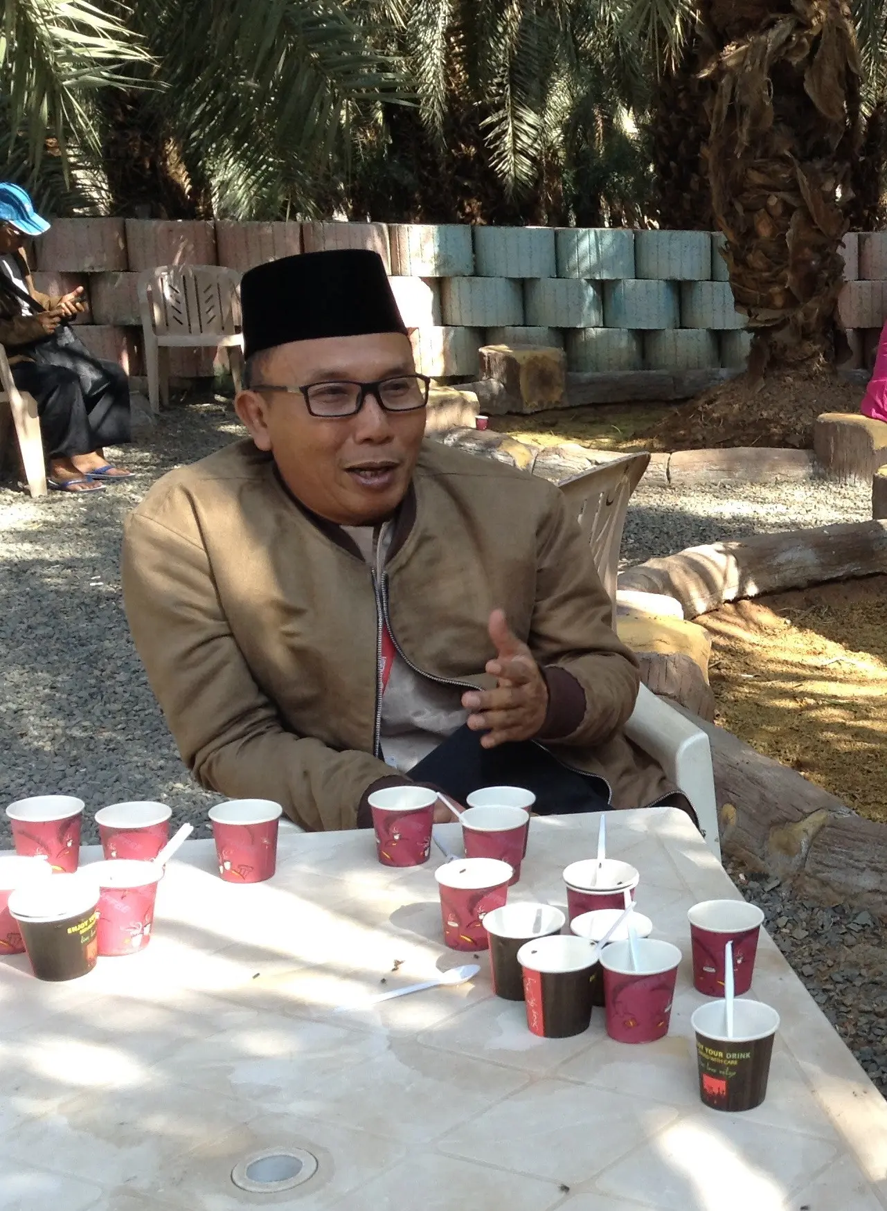 Dedy Maulana jalani umrah bersama Sinemart (Foto: Telni Rusmitantri)
