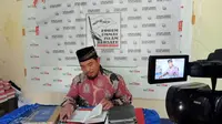 Ketua FUIB Sulsel Muchtar Daeng Lau yang juga merupakan mantan napi kasus bom Makassar tahu. 2004 (Liputan6.com/Fauzan)
