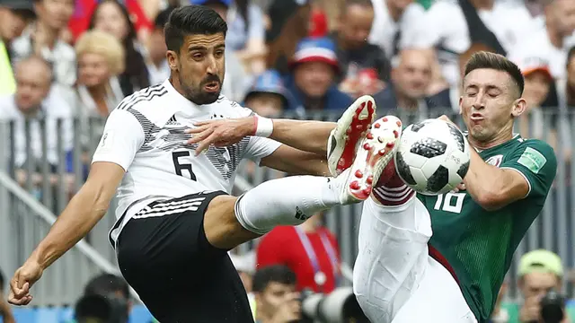 FOTO: Buat Kejutan, Hirving Lozano Antar Meksiko Bungkam Jerman