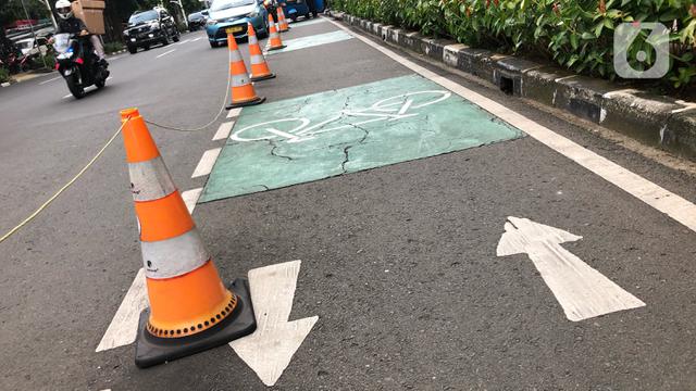 Target Pembangunan 500 Km Jalur Sepeda Terkendala