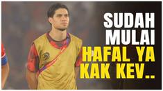 Momen Kevin Diks nyanyikan lagu Tanah Airku setelah laga Indonesia Vs Jepang pada Jumat (15/11/2024)