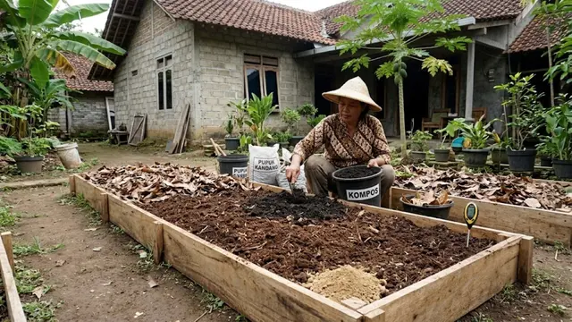 Cara Membuat Bedengan Tanaman yang Benar