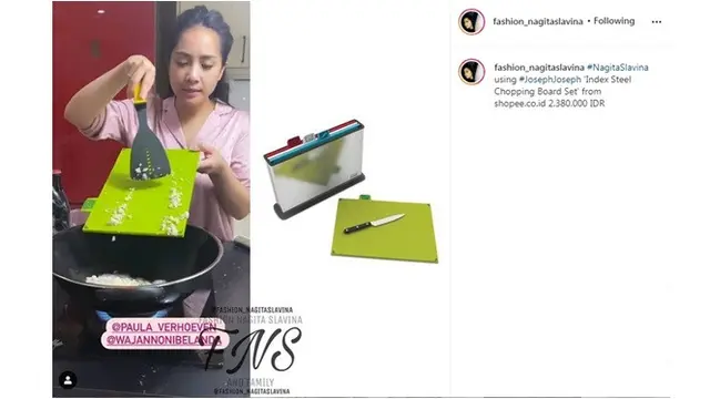 Hobi Masak, 7 Peralatan Dapur Nagita Slavina Ini Ditaksir Capai Puluhan Juta