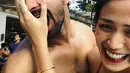 Beberapa foto dan video Jessica Iskandar dan Vishal Singh sedang menikmati liburan di Bali banyak tersebar di media sosial. Dari foto dan video tersebut, keduanya terlihat begitu intim menikmati liburannya. (dok. Instagram/cinderella.ind)