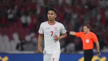 Gelandang Timnas Indonesia, Marselino Ferdinan, mencetak gol ke Gawang Arab Saudi pada matchday 6 Kualifikasi Piala Dunia 2026 Zona Asia di Stadion Utama Gelora Bung Karno (SUGBK), pada Selasa (19/11/2024) malam WIB. (Bola.com/Abdul Aziz)