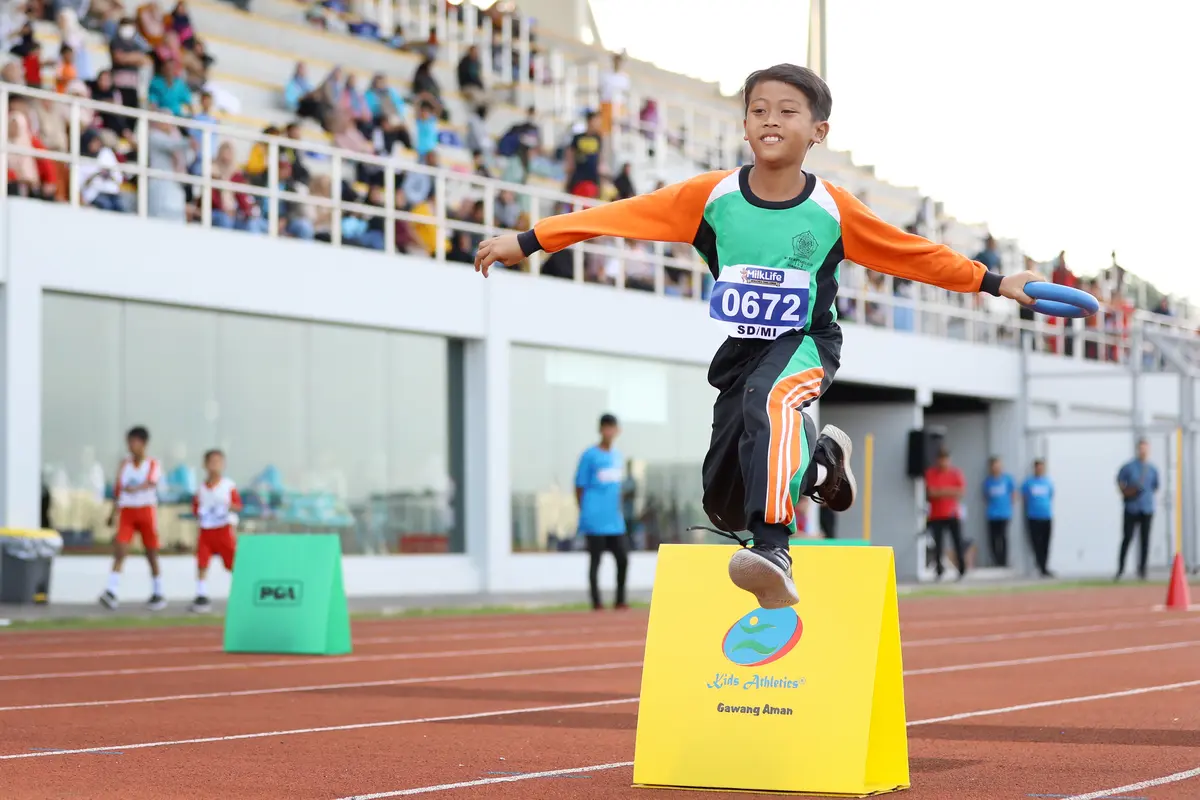 Peserta MilkLife Athletics Challenge 2024