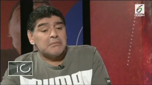 Legenda sepak bola, Diego Maradona, menegaskan dirinya dalam keadaan sehat.