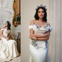 Calon istri Anant Ambani, Radhika Merchant sudah tampilkan aura khas pengantin perempuan di pesta pre-wedding. Aura sebagai pengantin perempuan makin terlihat nyata [@rheakpoor @loveleen_makeupandhair]