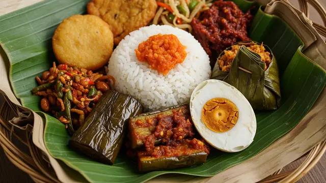 Nasi Jamblang Daun Jati