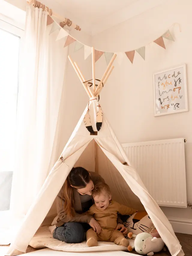 Ilustrasi ruang bermain anak