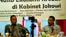Anggota Komisi X dari Fraksi Partai Amanat Nasional (PAN) Anang Hermansyah (kanan) saat diskusi Ngobrol Bareng Santai (Ngobras) JPI dengan tema "Nasib Ekonomi Kreatif di Kabinet Jokowi", Jakarta, Jumat (14/11/2014) (Liputan6/Johan Tallo)