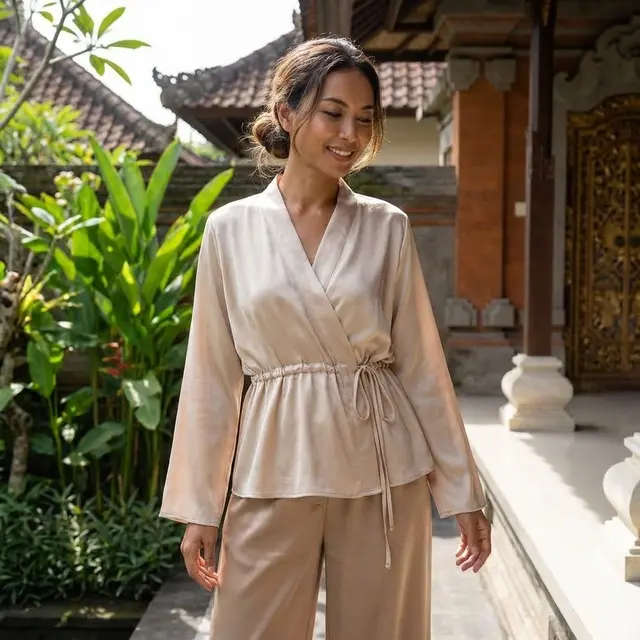Wrap Blouse Serut (Foto: AI)