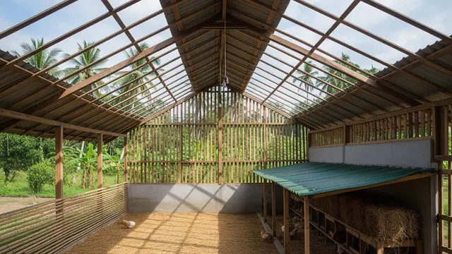 desain kandang ayam yang bikin ayam cepat bertelur