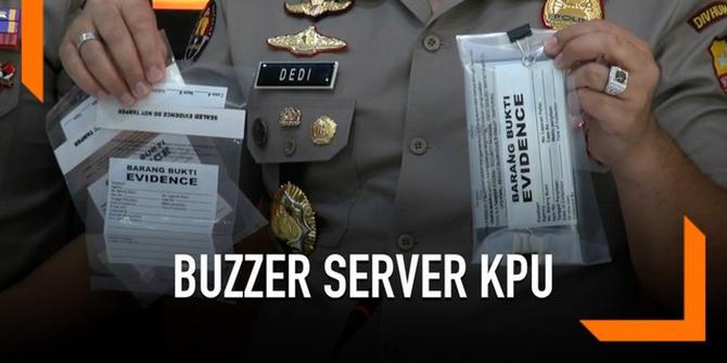 VIDEO: Polisi Tangkap Buzzer Hoaks Server KPU Menangkan Jokowi