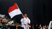 Indonesia kembali mendulang medali emas di Kejuaraan Dunia Karate Junior melalui Muhammad Fahmi Sanusi. 