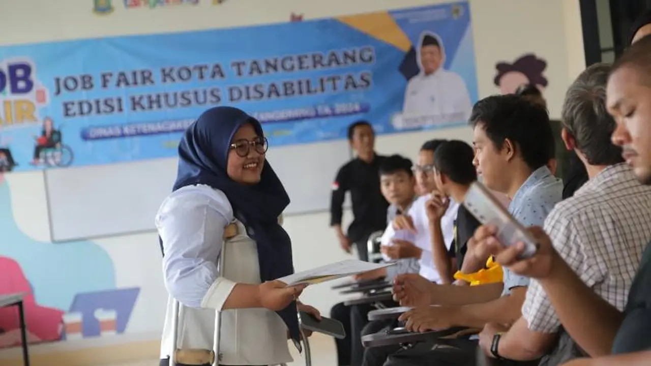 Program Gampang Kerja dan Job Fair Khusus Permudah Difabel Tangerang Dapatkan Pekerjaan