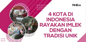 Perayaan Unik Imlek 4 Kota di Indonesia