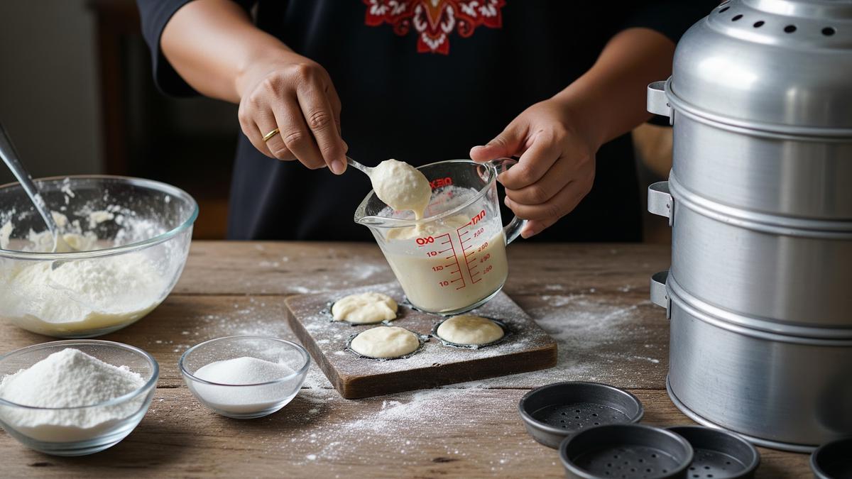 Cara Buat Apem Kampung Takaran Gelas yang Empuk Serta Mekar Sempurna, Praktis dan Lezat