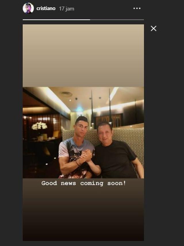 Insta Story Ronaldo