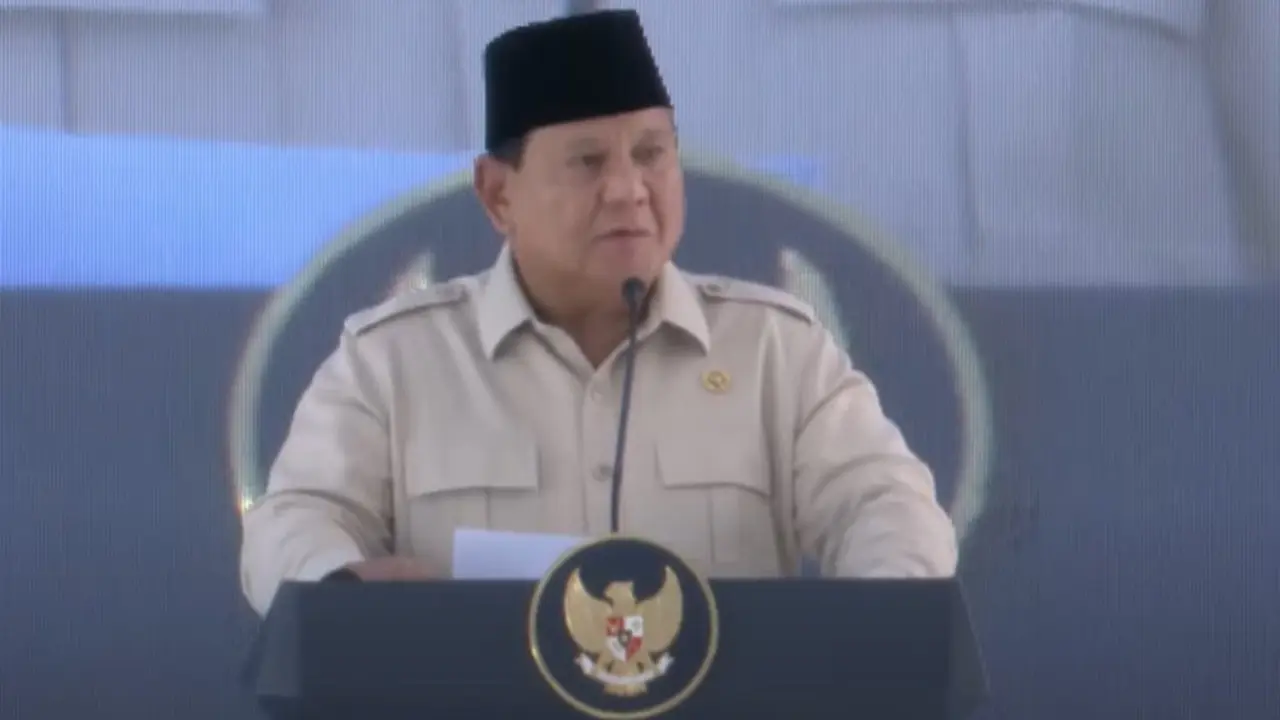 Presiden Prabowo Subianto resmi meluncurkan kelembagaan 80.000 Koperasi Desa Merah Putih, Senin (21/7/2025).