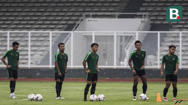 Latihan Timnas Indonesia