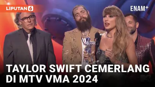 VIDEO: Taylor Swift Menangkan Video Terbaik di MTV VMA 2024