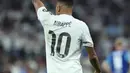 Kemenangan ini membuat Real Madrid berada di peringkat kelima klasemen sementara Liga Champions 2025/2026 dengan 3 poin. (Thomas COEX/AFP)