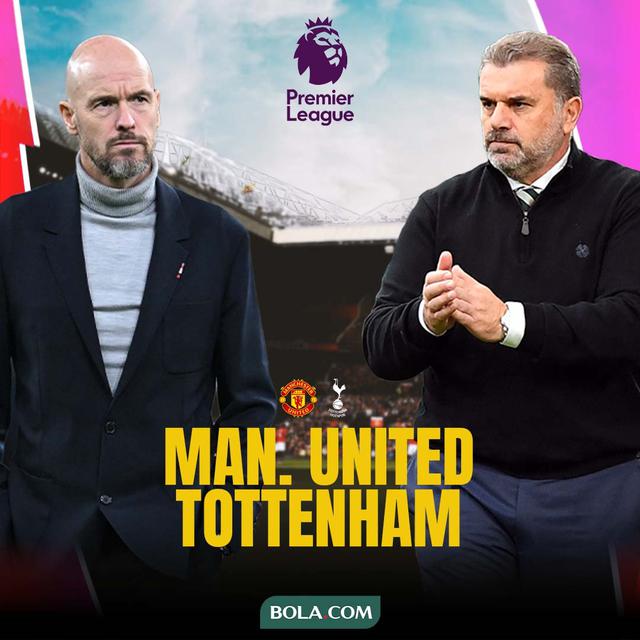 Liga Inggris - Manchester United Vs Tottenham Hotspur - Erik Ten Hag Vs Ange Postecoglou