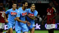 [Full Time] Napoli Gasak Milan di San Siro