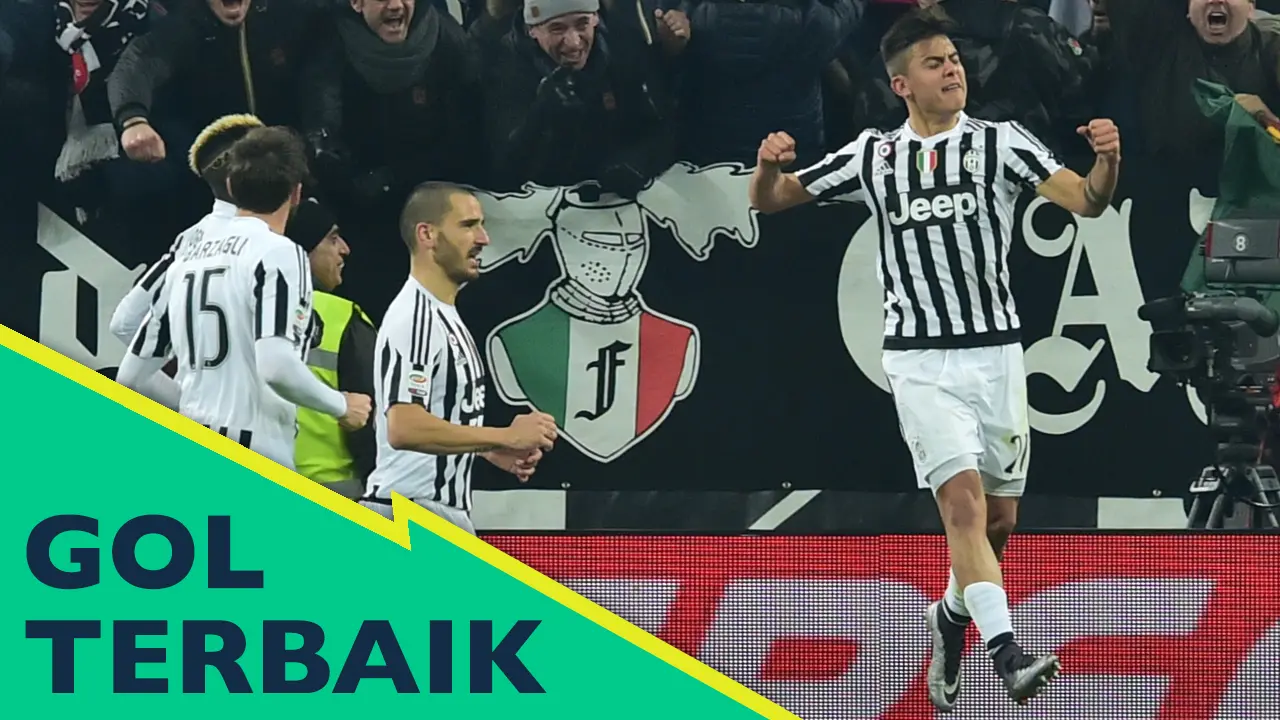 5 Gol Terbaik Serie A Pekan ke- 21, Dybala Idola Baru Turin