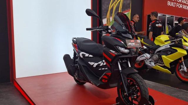 Intip Spesifikasi Aprilia SR-GT Replica, Terinspirasi dari MotoGP (Arief A/Liputan6.com)