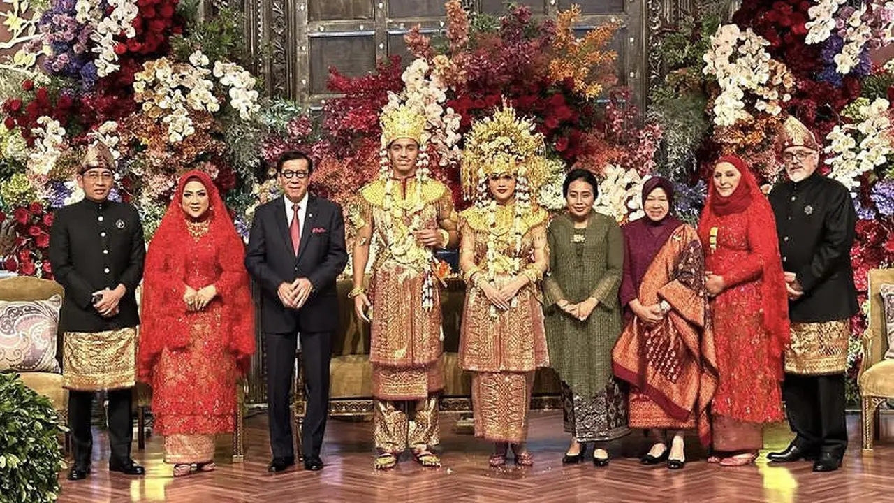 Potret Pernikahan Cucu Megawati Soekarnoputri saat Menikah
