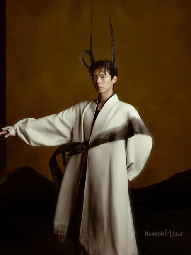 Deretan Foto Park Bo Gum Ber-hanbok Jelang Chuseok untuk Kampanye Global