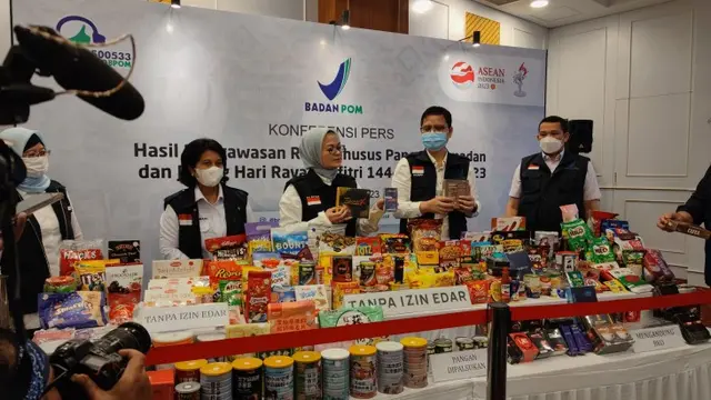 Hasil Pengawasan Keamanan Pangan BPOM RI Ramadan dan Jelang Idul Fitri 1444 H Tahun 2023