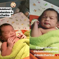 Dude Harlino dan Alyssa Soebandono dikaruniai anak kedua.