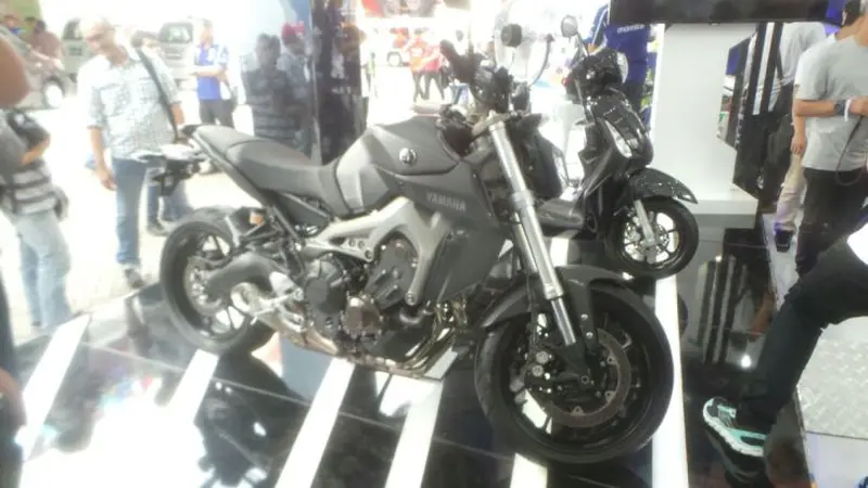 Motor Telanjang Yamaha MT-09 Resmi Mengaspal di Kemayoran 