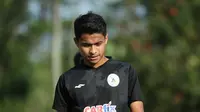 Gelandang sayap PSS, Irkham Zahrul Mila. (Bola.com/Vincentius Atmaja)