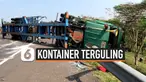 kontainer terguling