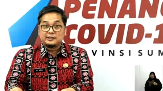 Juru Bicara Gugus Tugas Percepatan Penanganan COVID-19 Provinsi Sumut, dr Aris Yudhariansyah