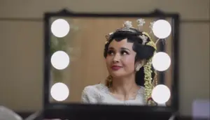 6 Gaya Michelle Ziudith Syuting Sinetron SCTV Jejak Duka Diandra, Jadi Manten dengan Rio Dewanto