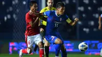 Evan Dimas layak didapuk sebagai man of the match kemenangan Timnas Indonesia atas Chinese Taipei karena mencetak gol dan punya peran penting di lapangan. (dok. AFC)