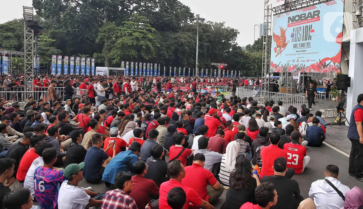 Dalam pertandingan tersebut Timnas Indonesia harus mengalami kekalahan 5-1 atas Australia. (Liputan6.com/Angga Yuniar)