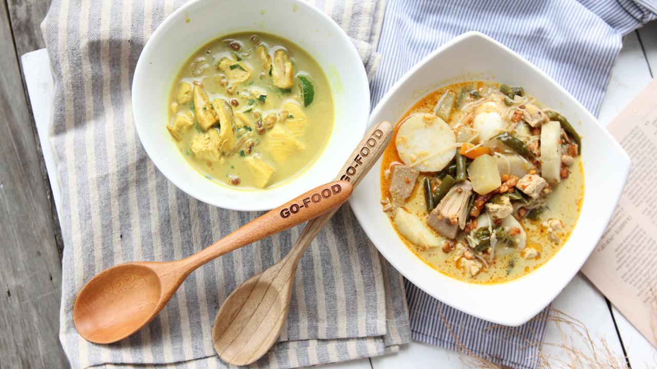 Ilustrasi lontong sayur