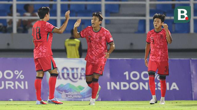Timnas Korea Selatan melawan Timnas Indonesia di Kualifikasi Piala Asia U-23 2026.