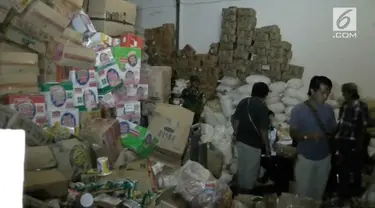 BPOM menggerebek 3 gudang makanan kedaluwarsa di Mauk, Tangerang.